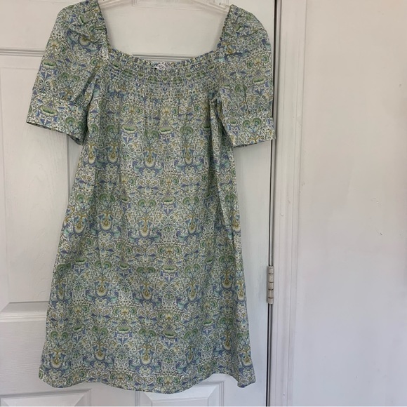 NEW J Crew Dress Womens Small LIBERTY London ART FABRICS Afternoon Paisley smock - Picture 4 of 13